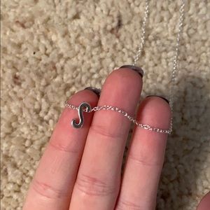 Letter “S” necklace